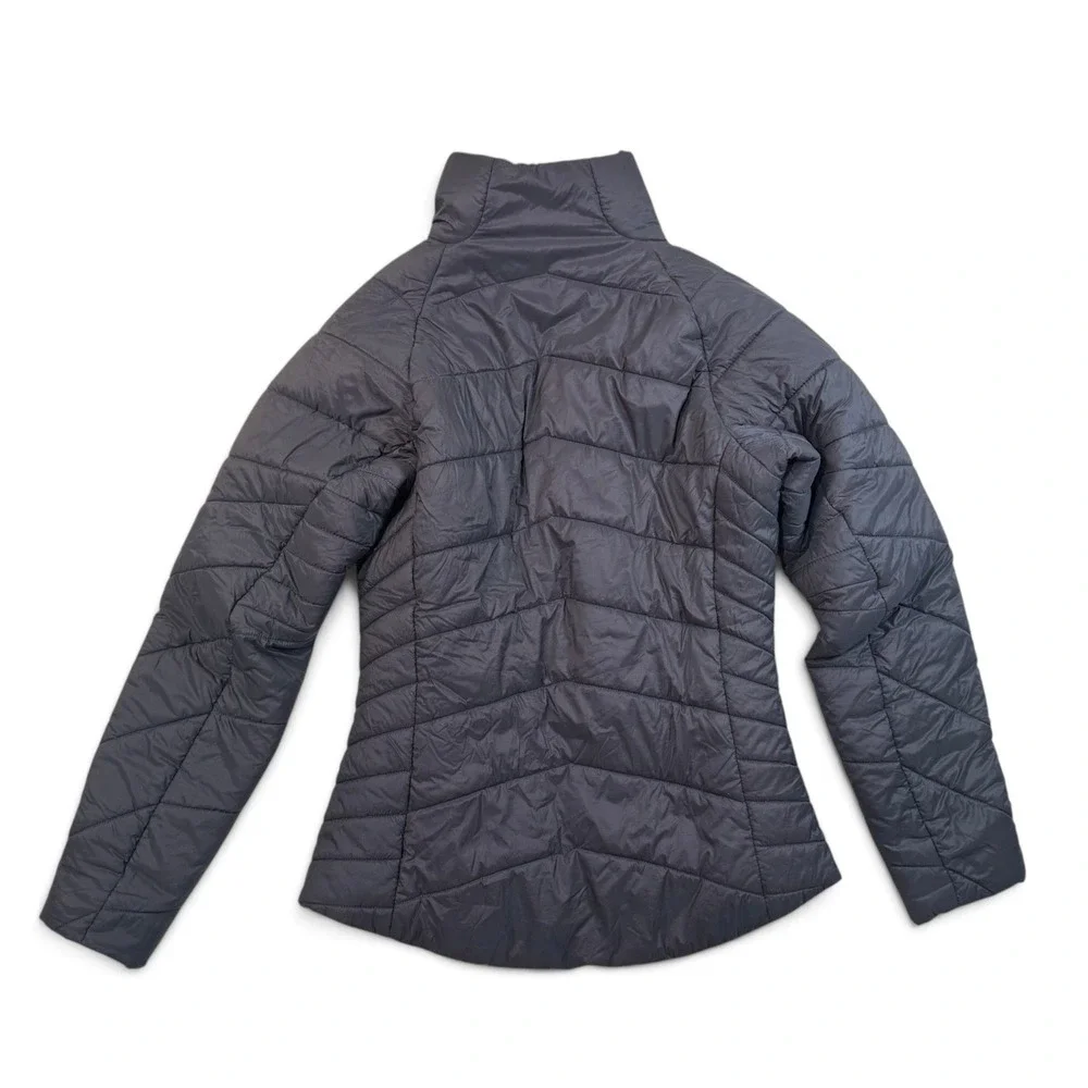 Patagonia Hyper Puff Jacket Womens Small Forge Gray Magenta Puffer 84405